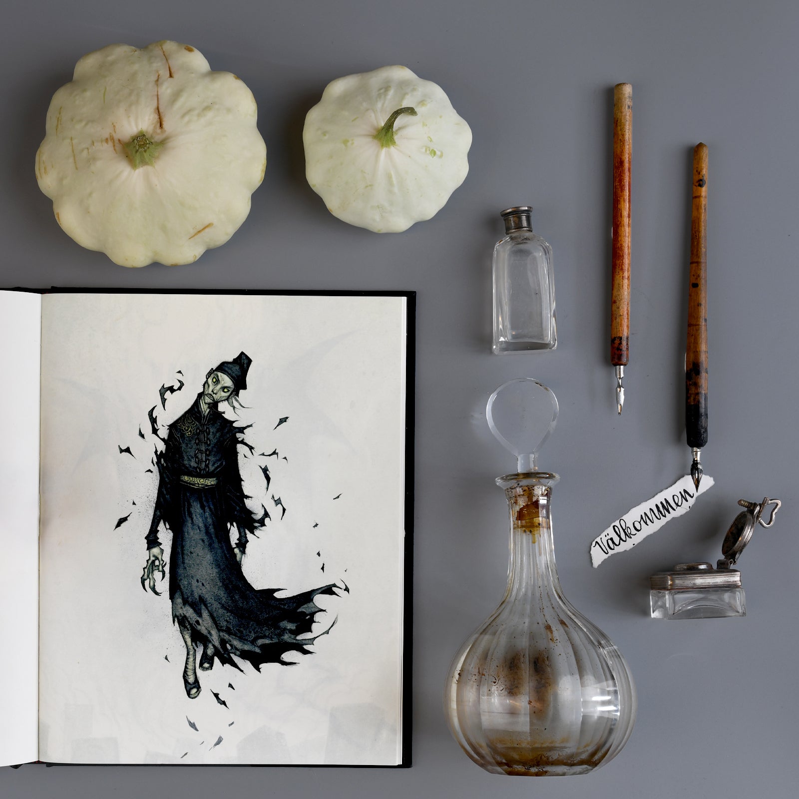 Kalligrafi - träpenna