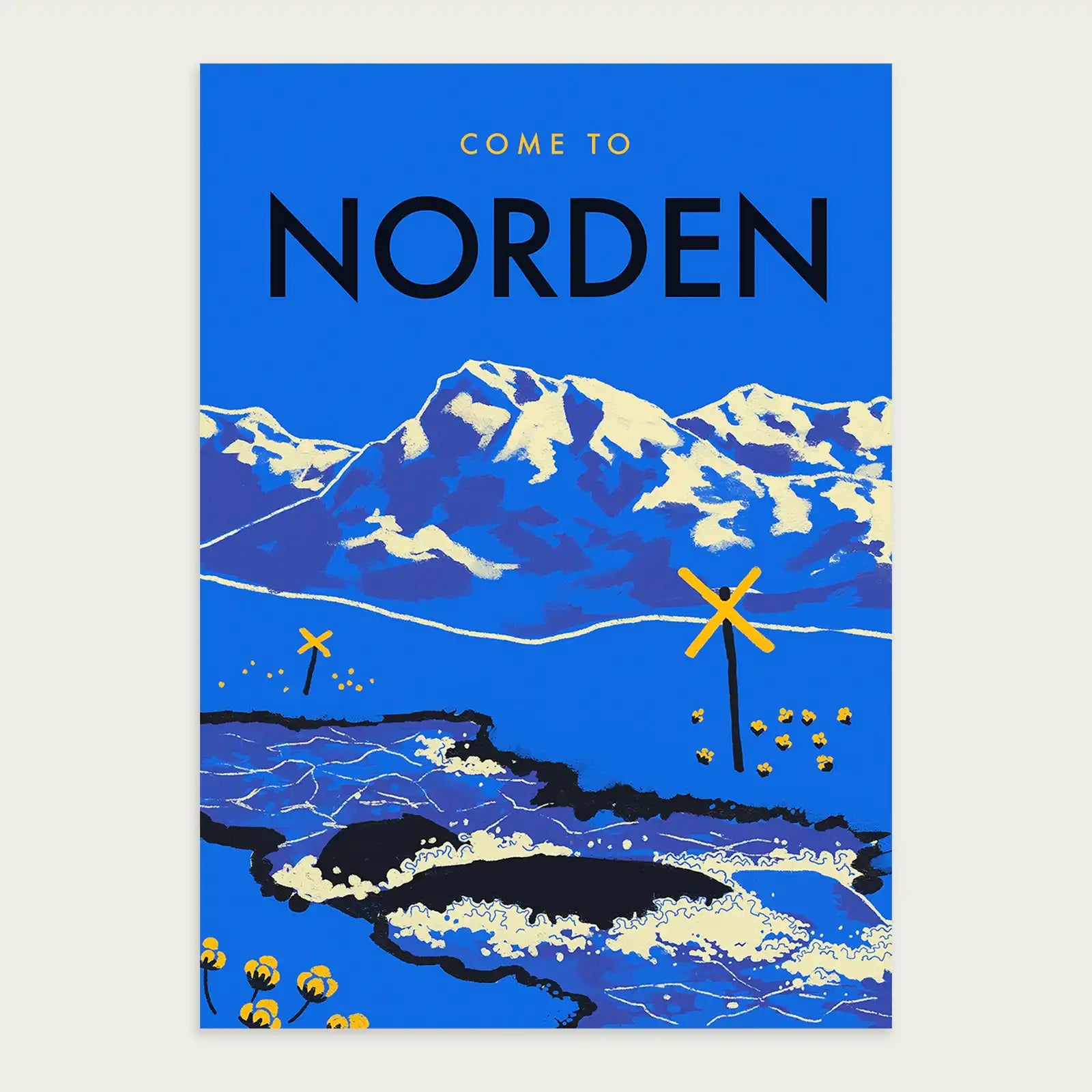 affisch-come-to-norden-hjortron-vid-sjo-lily-liljefors