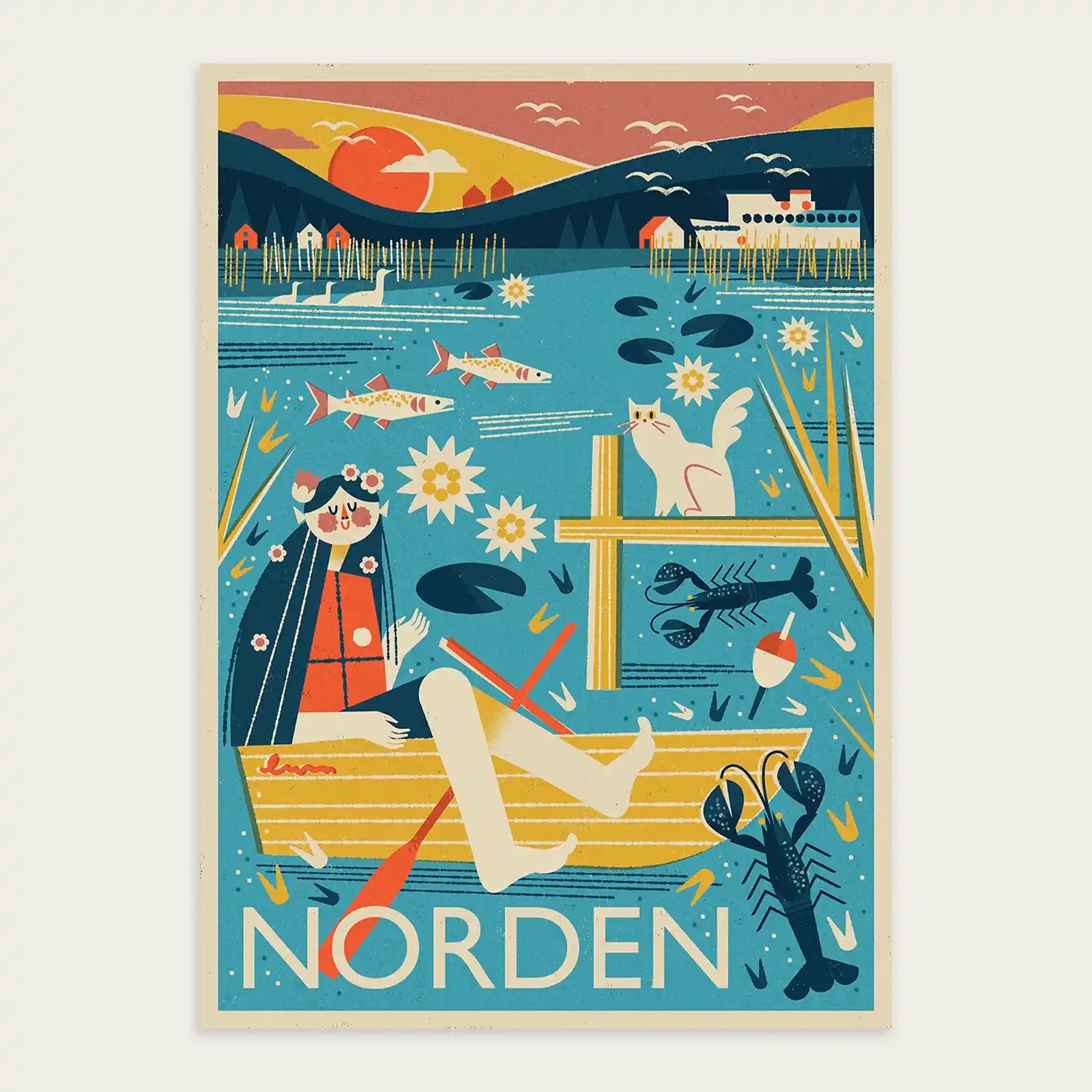 affisch-poster-come-to-norden-sensommarkvall