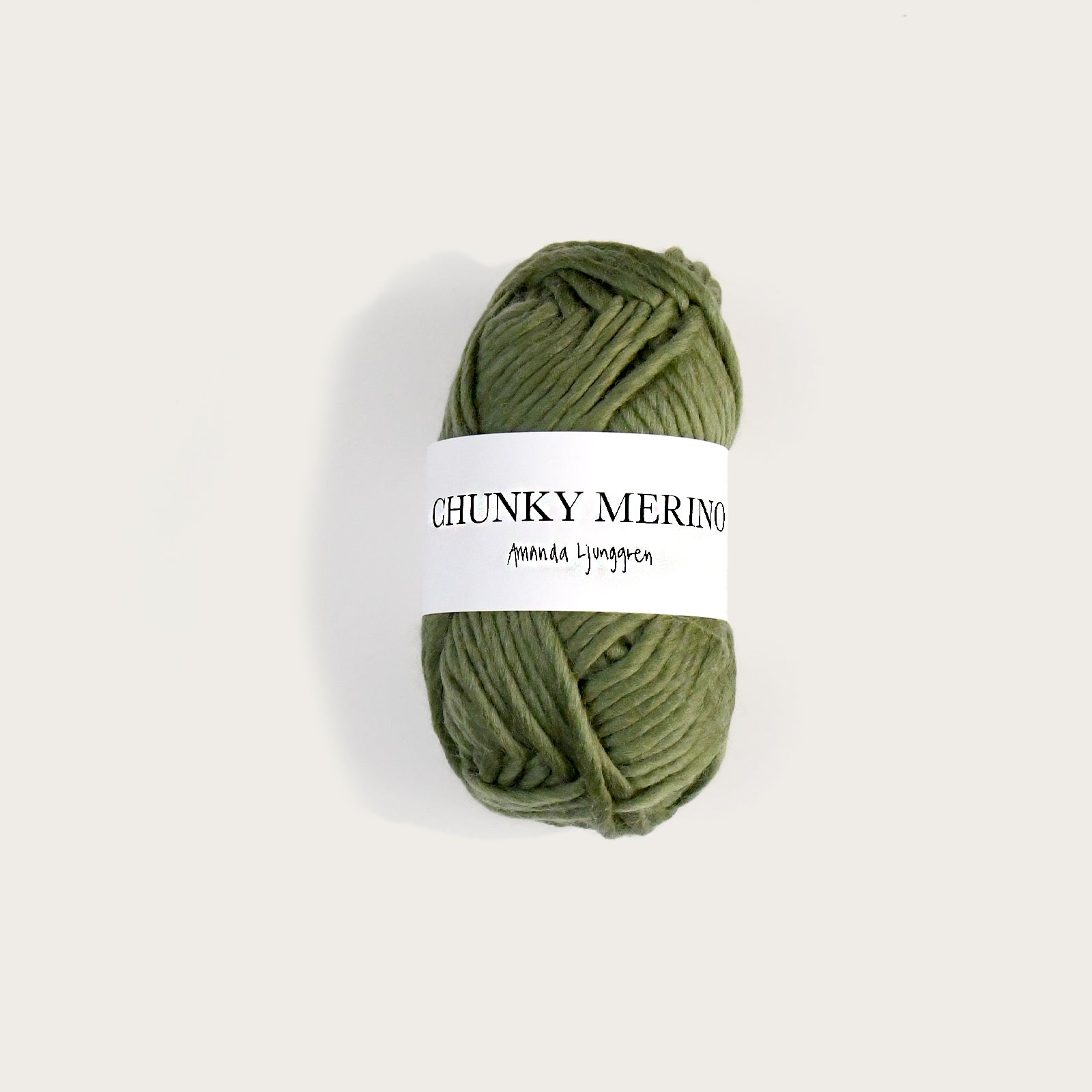 Chunky merino - forest green