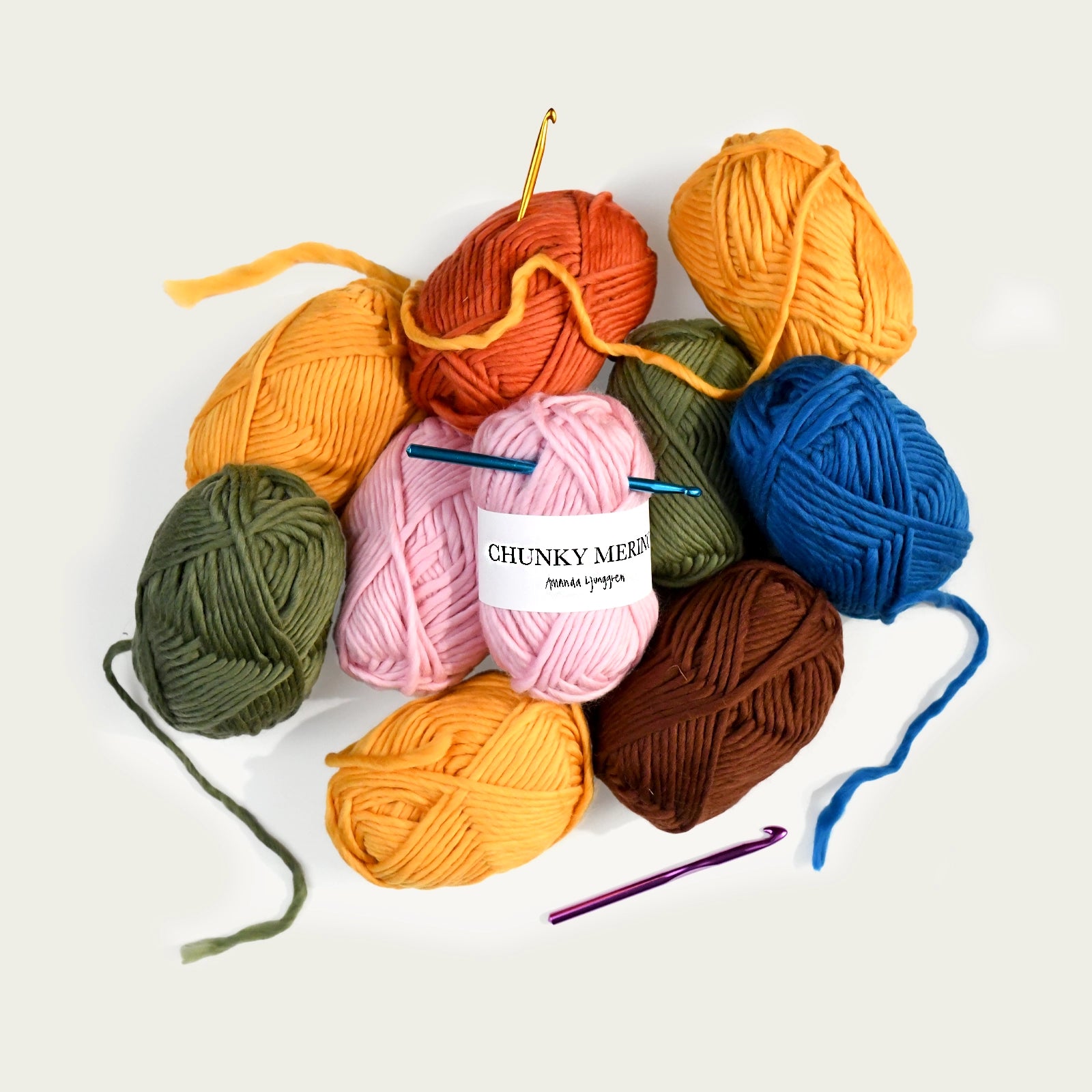 Amanda Ljunggren - virknålar 14 pack