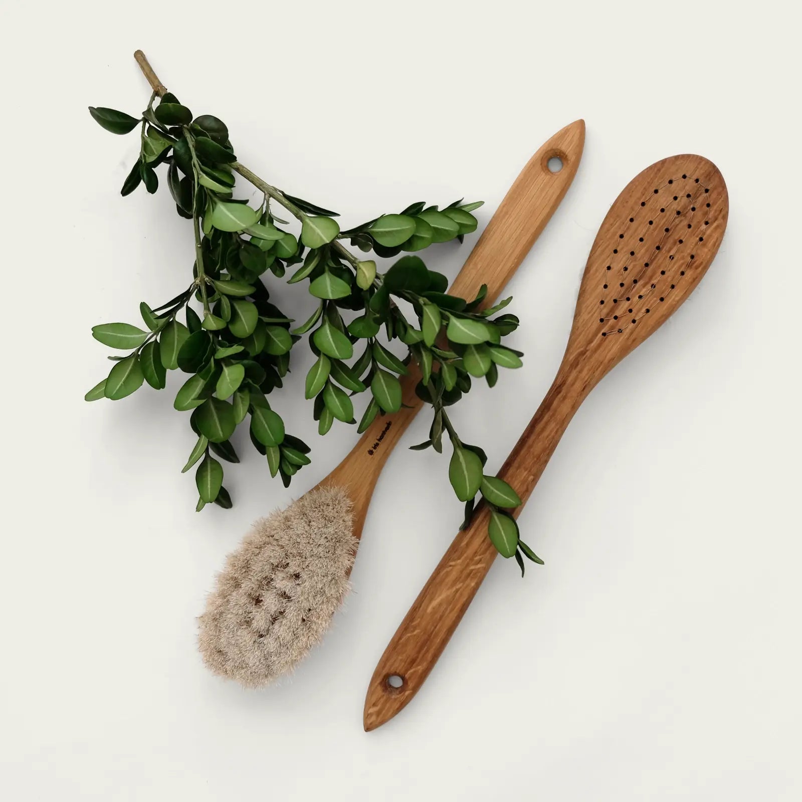 Badborste - långt skaft