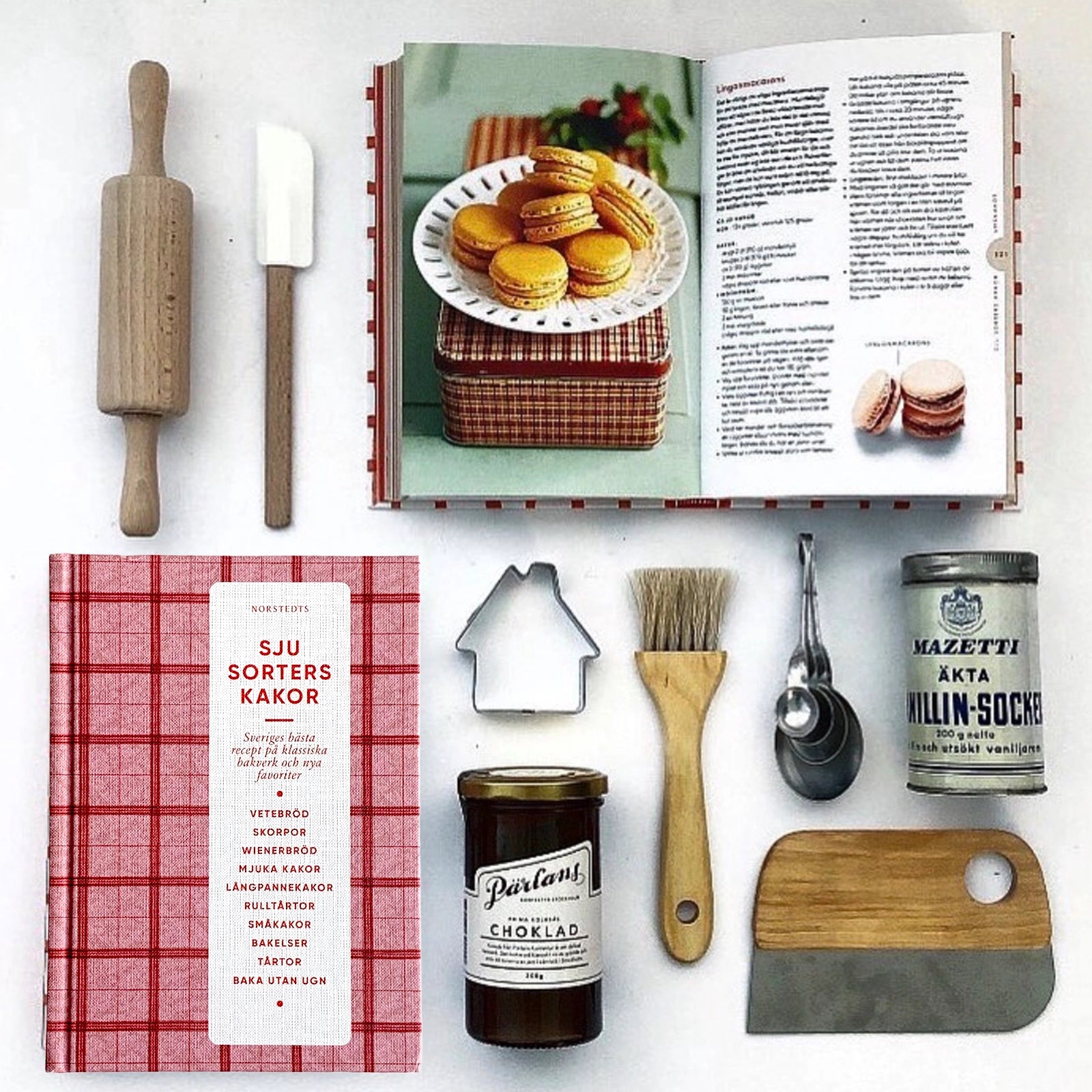 Receptbok - Sju sorters kakor
