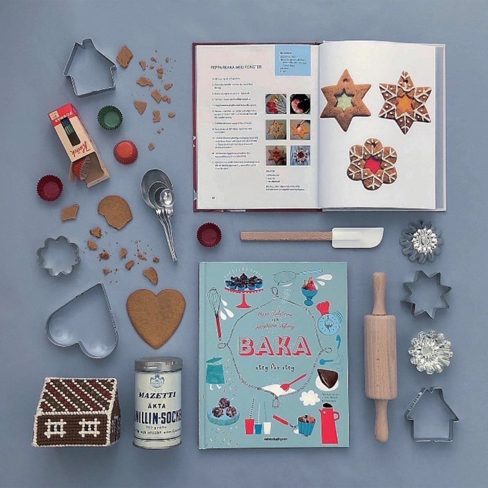 Bok -Baka: steg för steg