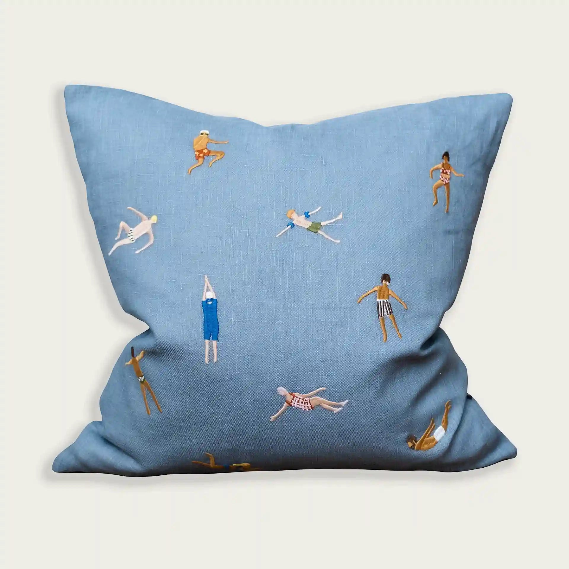 Kudde - simmare blå