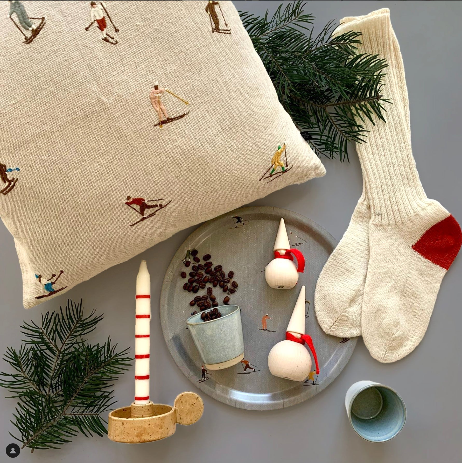 Tomte - halsduk liten