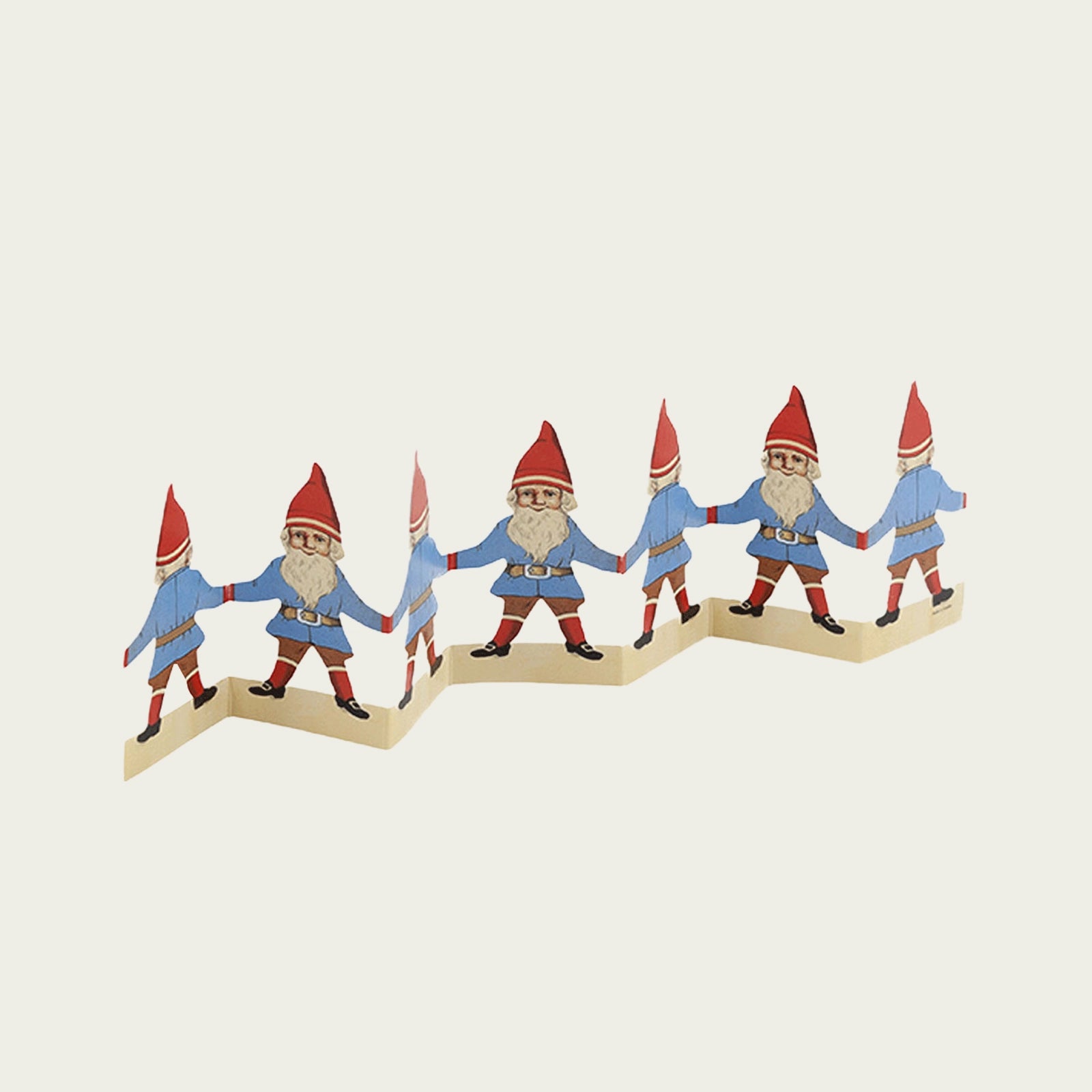 Julrad - tomte liten