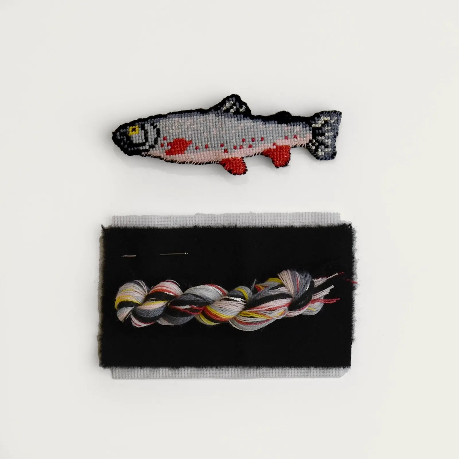 materialsats-broderisats-brodera-fisk-roding
