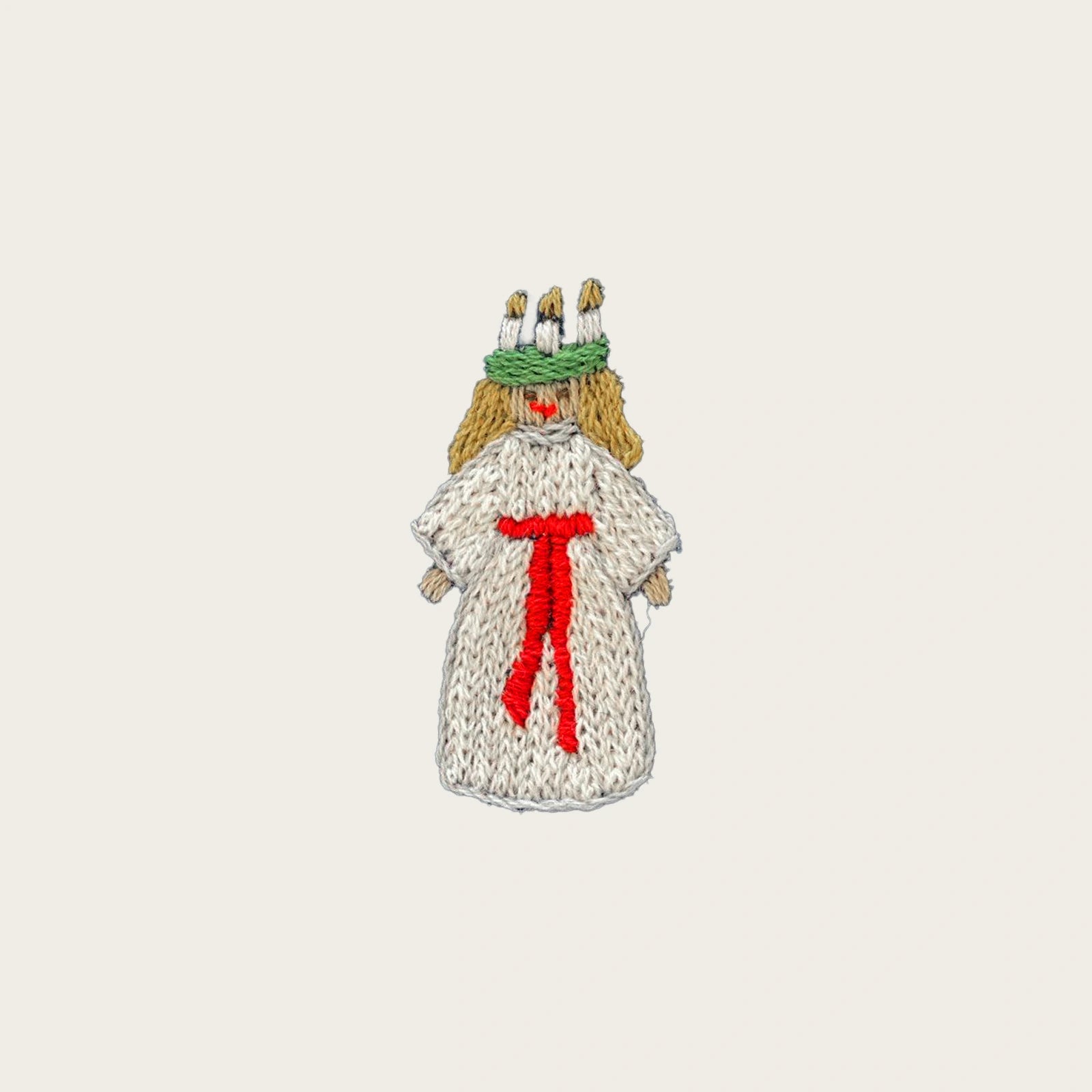 Broderi - en liten Lucia