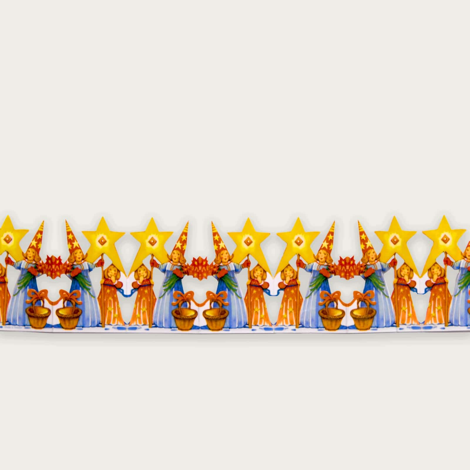 Julrad - luciabarn liten